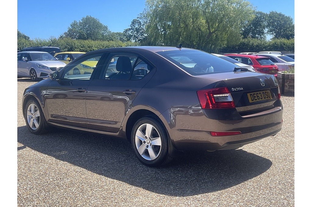 Skoda Octavia Tdi Elegance 2013 U2578 Brown #4
