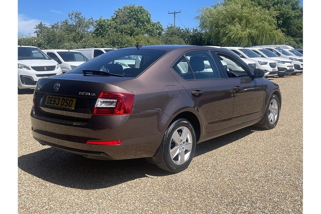 Skoda Octavia Tdi Elegance 2013 U2578 Brown #6