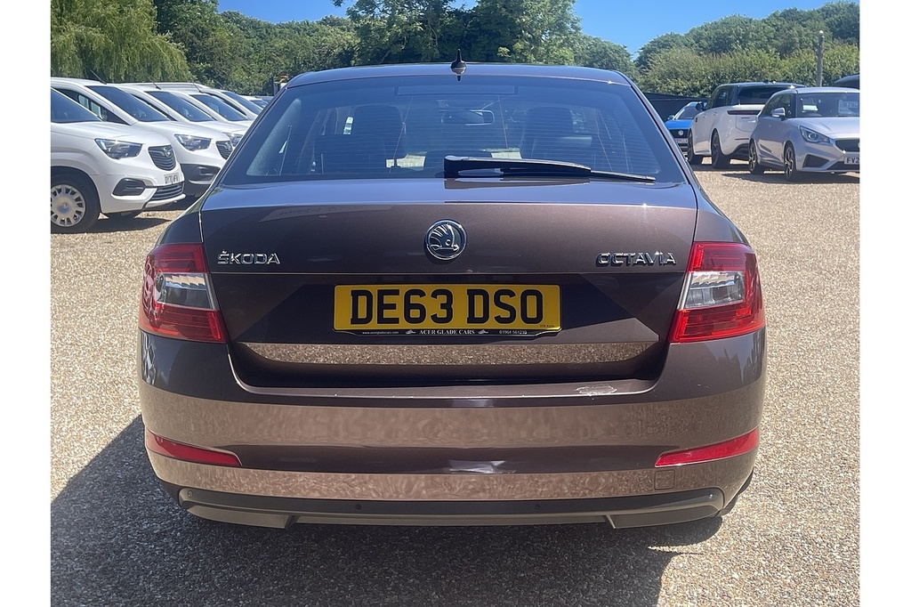 Skoda Octavia Tdi Elegance 2013 U2578 Brown #5