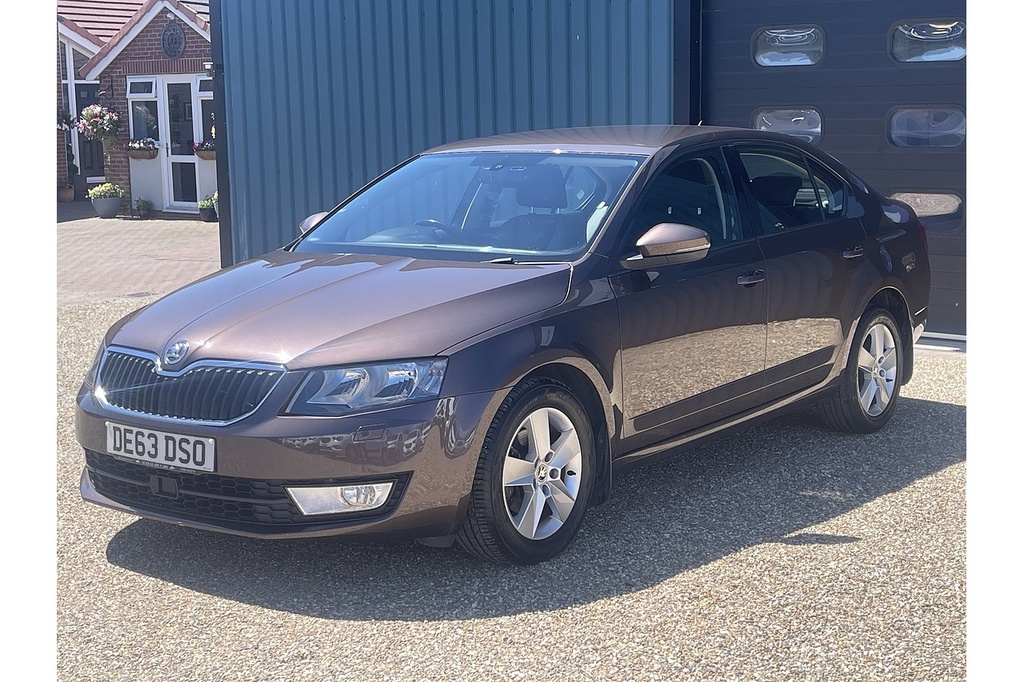 Skoda Octavia Tdi Elegance 2013 U2578 Brown #3