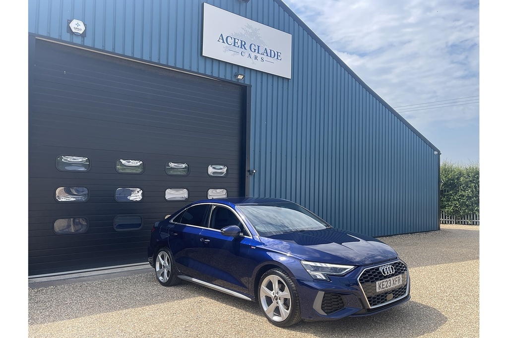 Audi A3 Tfsi S Line 2023 U2587 Ulez Blue