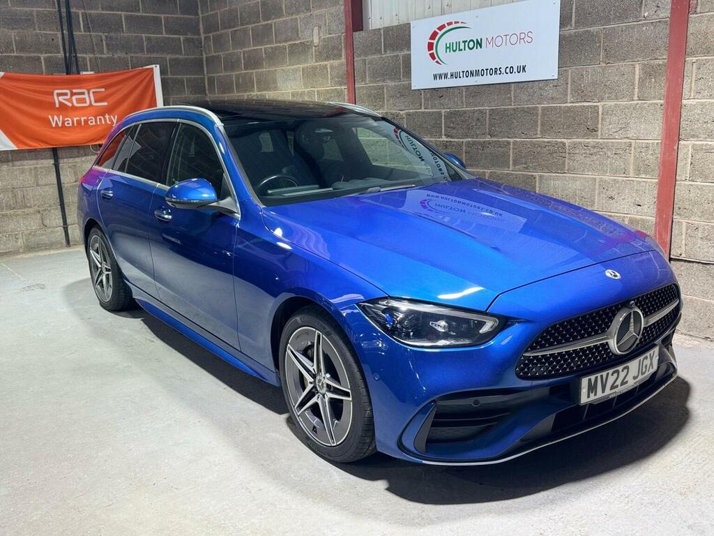 Mercedes-Benz C Class Estate 2.0 C300e 25.4Kwh Amg Line Premium Plus G Blue