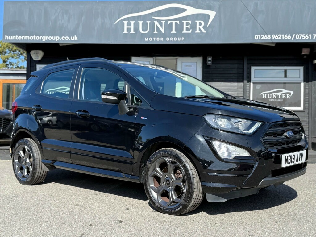 Ford Ecosport St-line Auto MB19AVV Black #2