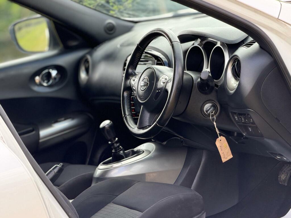 Nissan Juke 1.2 Dig-t Acenta Euro 5 Ss Euro 5 BG64MTX White #2