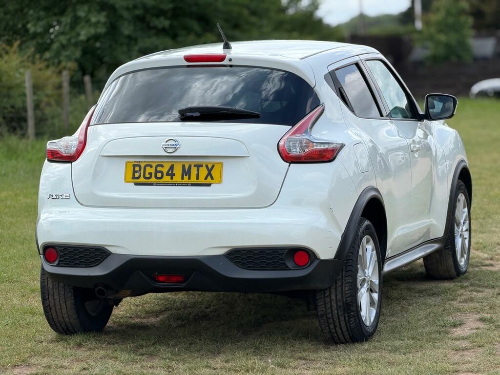 Nissan Juke 1.2 Dig-t Acenta Euro 5 Ss Euro 5 BG64MTX White #5