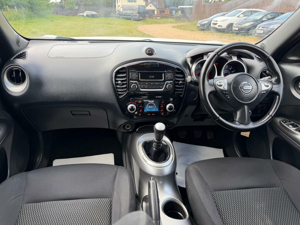 Nissan Juke 1.2 Dig-t Acenta Euro 5 Ss Euro 5 BG64MTX White #6