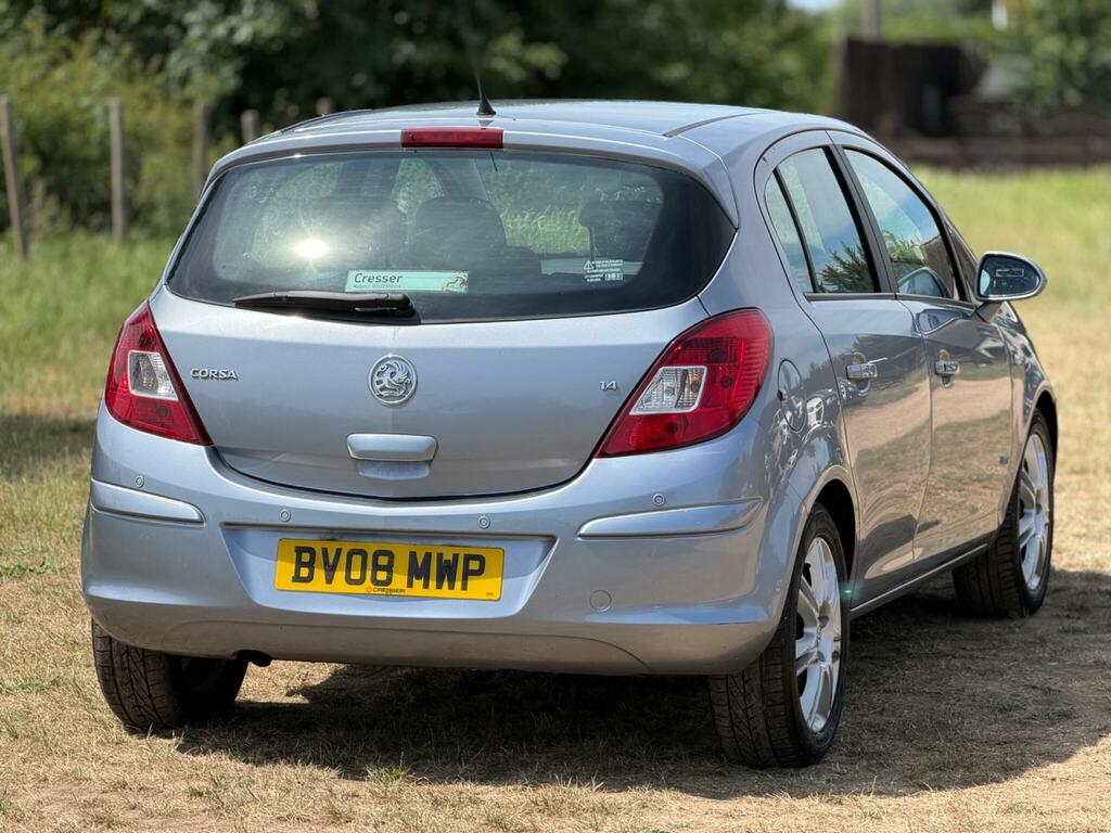 Vauxhall Corsa 1.4I 16V Design Ac BV08MWP Silver #5