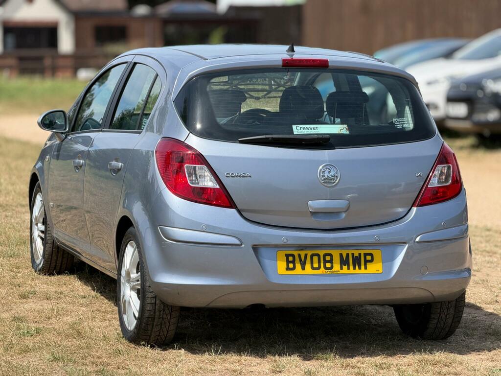 Vauxhall Corsa 1.4I 16V Design Ac BV08MWP Silver #4