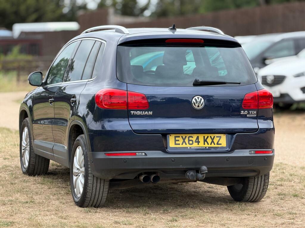 Volkswagen Tiguan 2.0 Tdi Bluemotion Tech Match Dsg 4Wd Euro 5 Ss EX64KXZ Blue #4