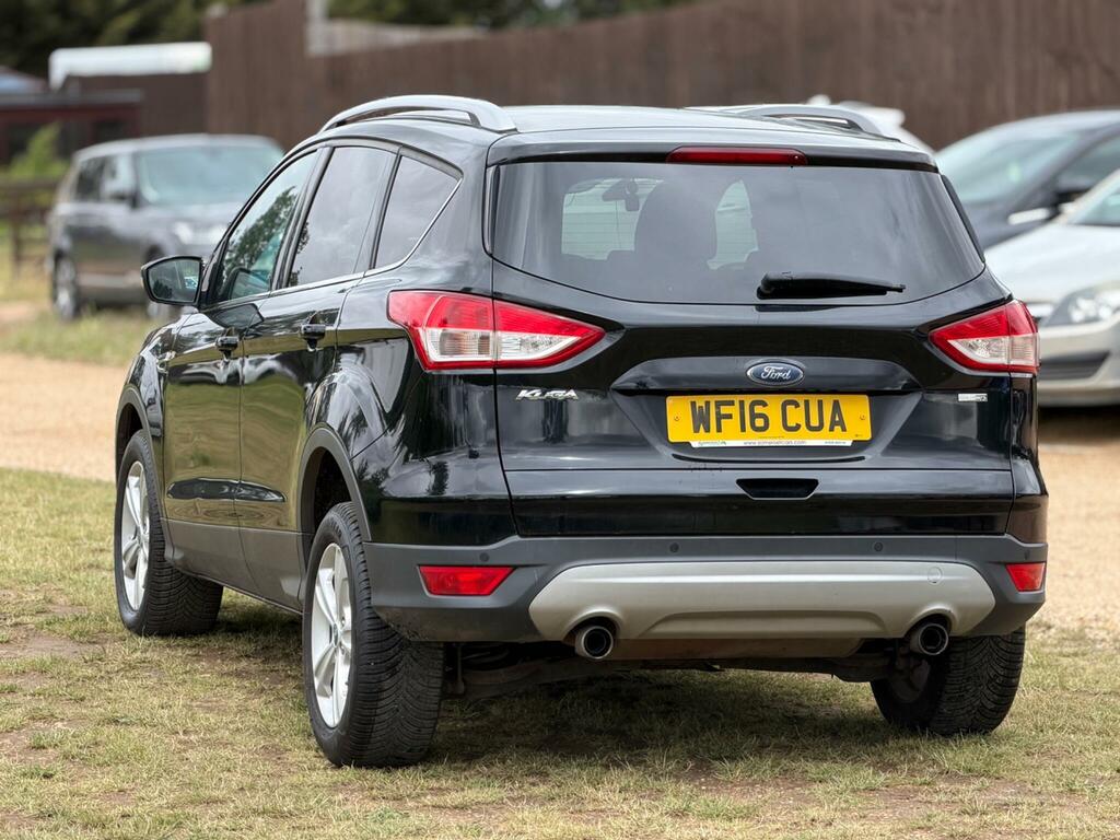 Ford Kuga 1.5T Ecoboost Zetec 2Wd Euro 6 Ss WF16CUA Black #4