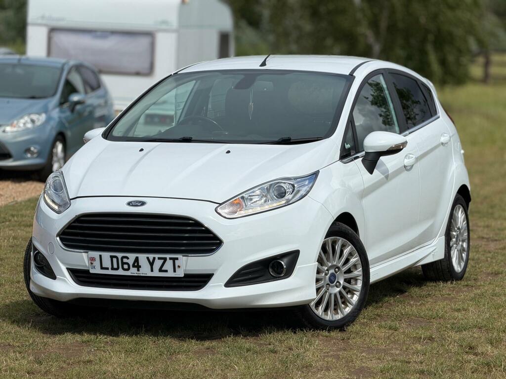 Ford Fiesta 1.5 Tdci Titanium Euro 5 LD64YZT White #3