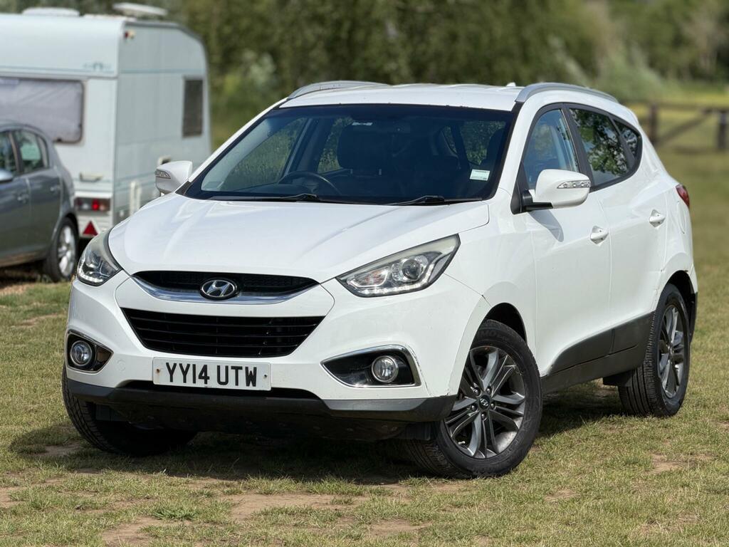 Hyundai Ix35 2.0 Crdi Se 4Wd Euro 5 Nav White #3