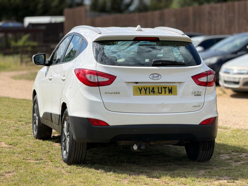 Hyundai Ix35 2.0 Crdi Se 4Wd Euro 5 Nav White #4