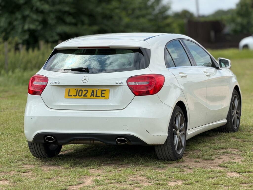 Mercedes-Benz A Class 1.5 A180 Cdi Sport 7G-dct Euro 5 Ss White #5