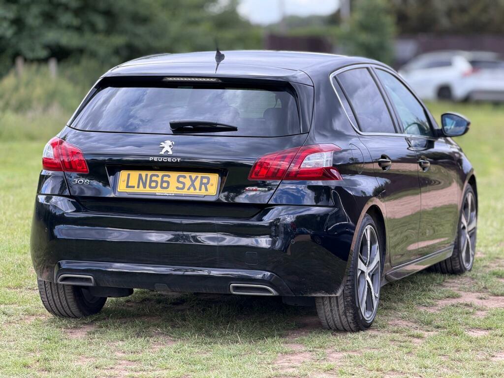 Peugeot 308 1.2 Puretech Gt Line Eat Euro 6 Ss Black #5