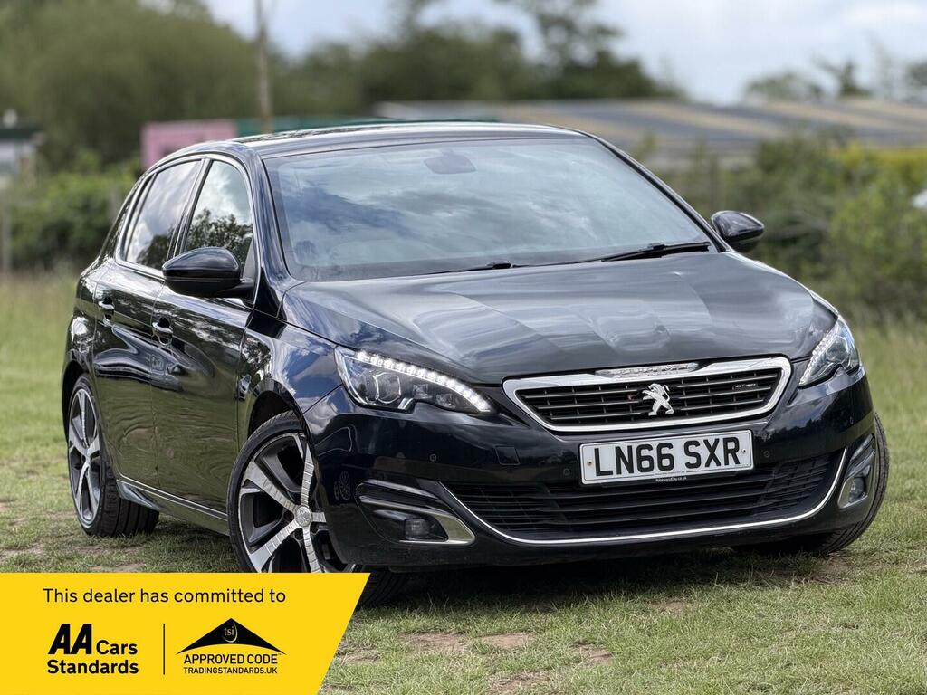 Peugeot 308 1.2 Puretech Gt Line Eat Euro 6 Ss Black