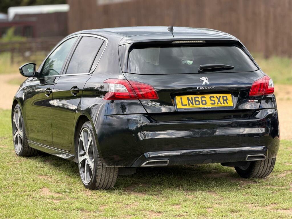 Peugeot 308 1.2 Puretech Gt Line Eat Euro 6 Ss Black #4