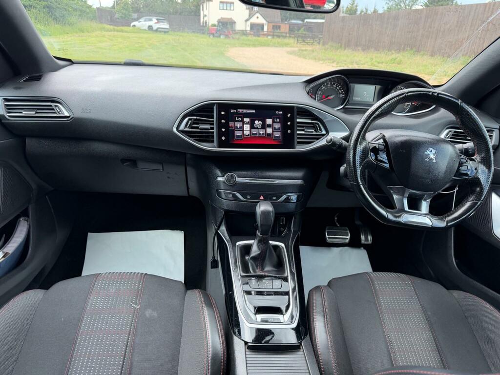 Peugeot 308 1.2 Puretech Gt Line Eat Euro 6 Ss Black #6