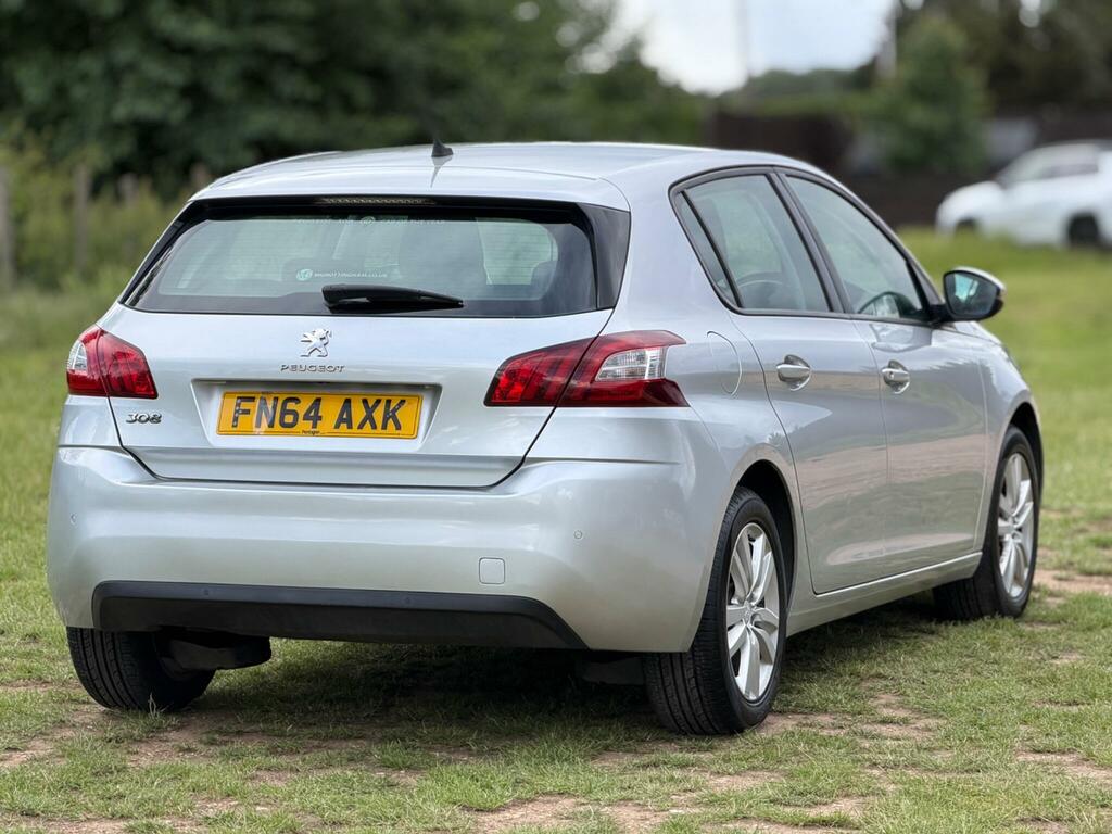Peugeot 308 1.6 E-hdi Active Euro 5 Ss Silver #5