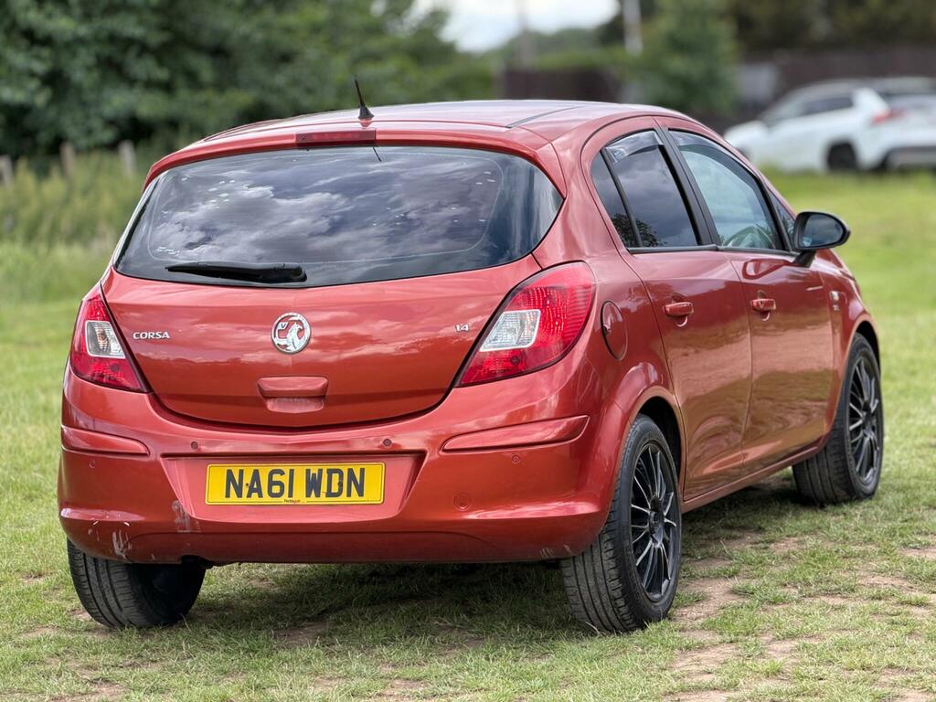 Vauxhall Corsa 1.4 16V Se Euro 5 Orange #5