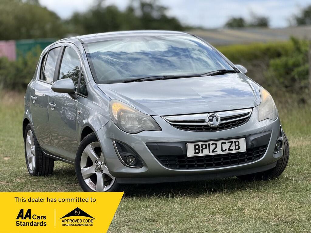 Vauxhall Corsa 1.2 16V Sxi Euro 5 Ac Silver