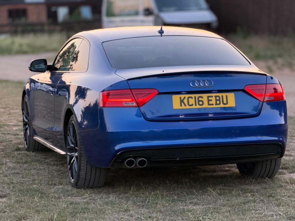 Audi A5 2.0 Tdi Black Edition Plus S Tronic Quattro Euro 6 Blue #4
