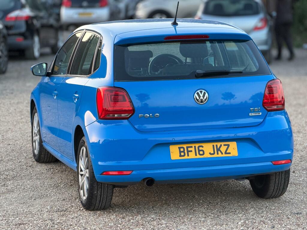 Volkswagen Polo 1.2 Tsi Bluemotion Tech Se Euro 6 Ss Blue #4