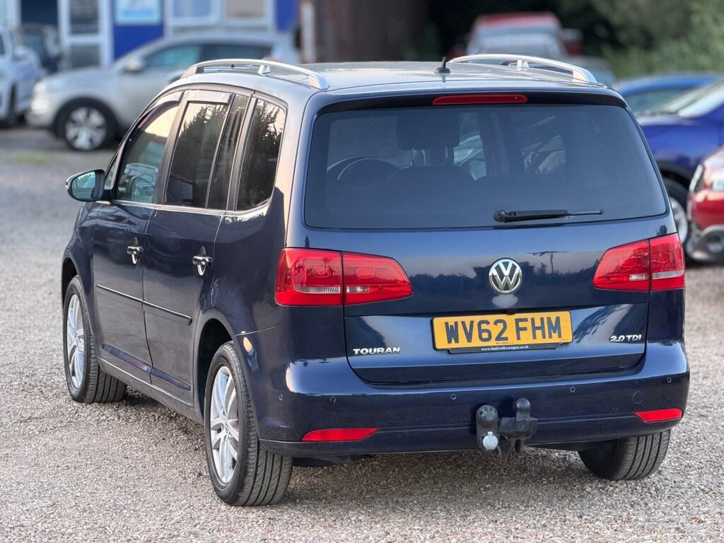 Volkswagen Touran 1.6 Tdi Bluemotion Tech S Ss Blue #9