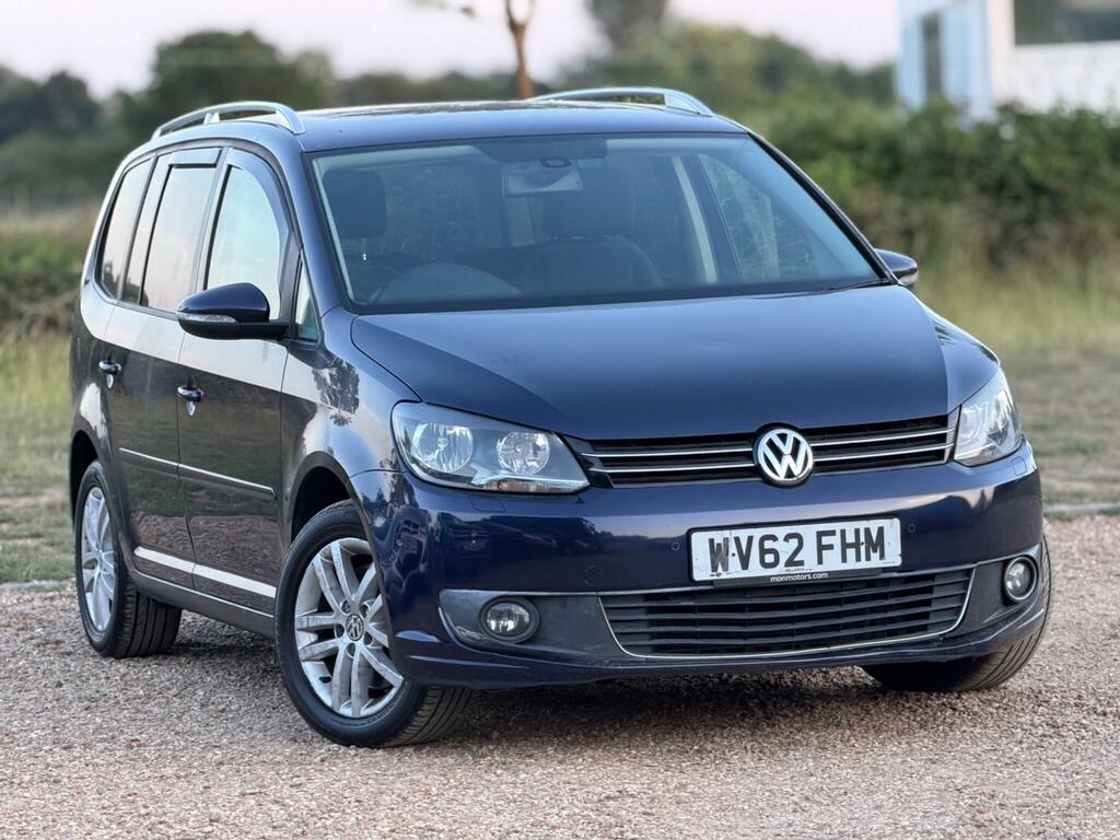 Volkswagen Touran 1.6 Tdi Bluemotion Tech S Ss Blue #11