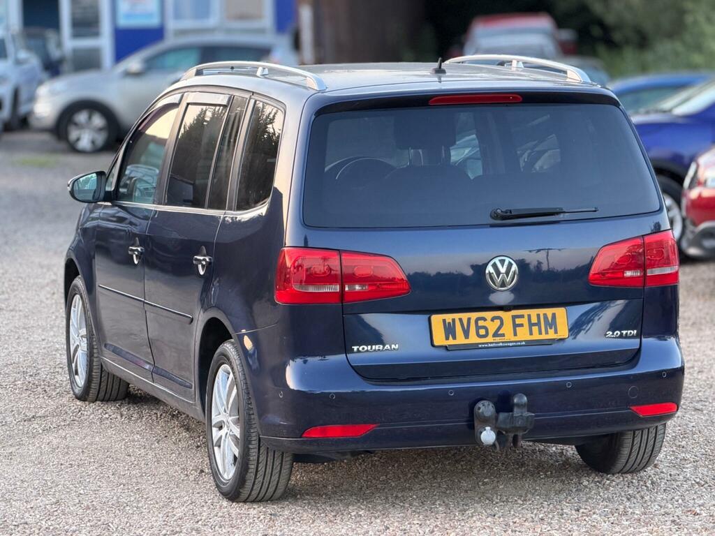 Volkswagen Touran 1.6 Tdi Bluemotion Tech S Ss Blue #19