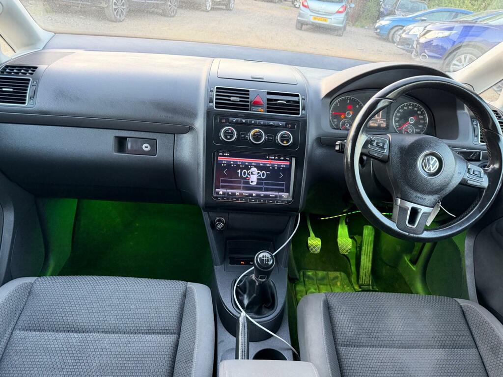 Volkswagen Touran 1.6 Tdi Bluemotion Tech S Ss Blue #22