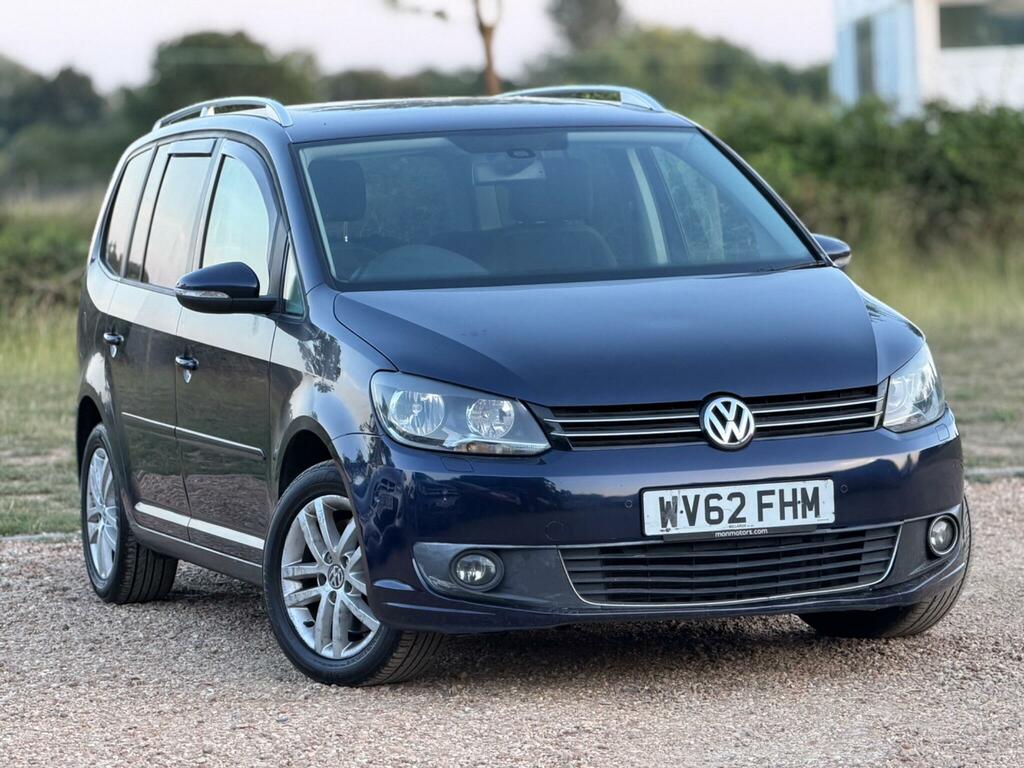 Volkswagen Touran 1.6 Tdi Bluemotion Tech S Ss Blue #8