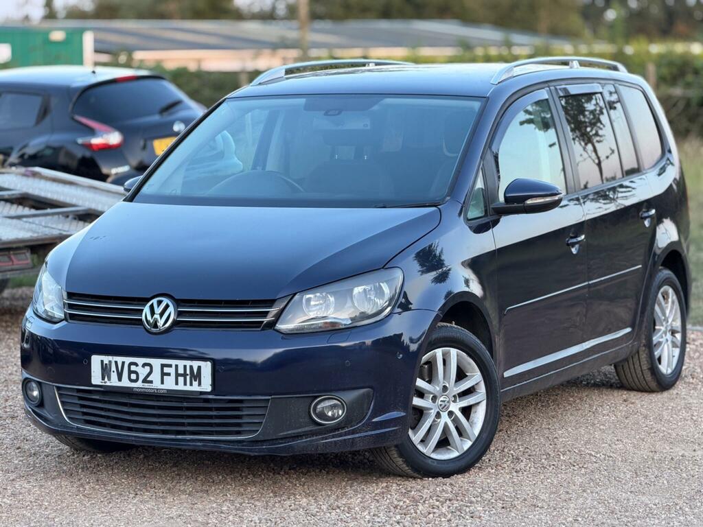 Volkswagen Touran 1.6 Tdi Bluemotion Tech S Ss Blue #13