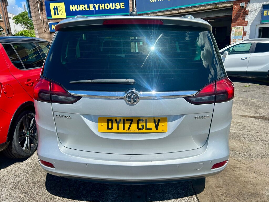 Vauxhall Zafira Tourer 1.4I Turbo Sri Mpv Euro 6 140 P Silver #6