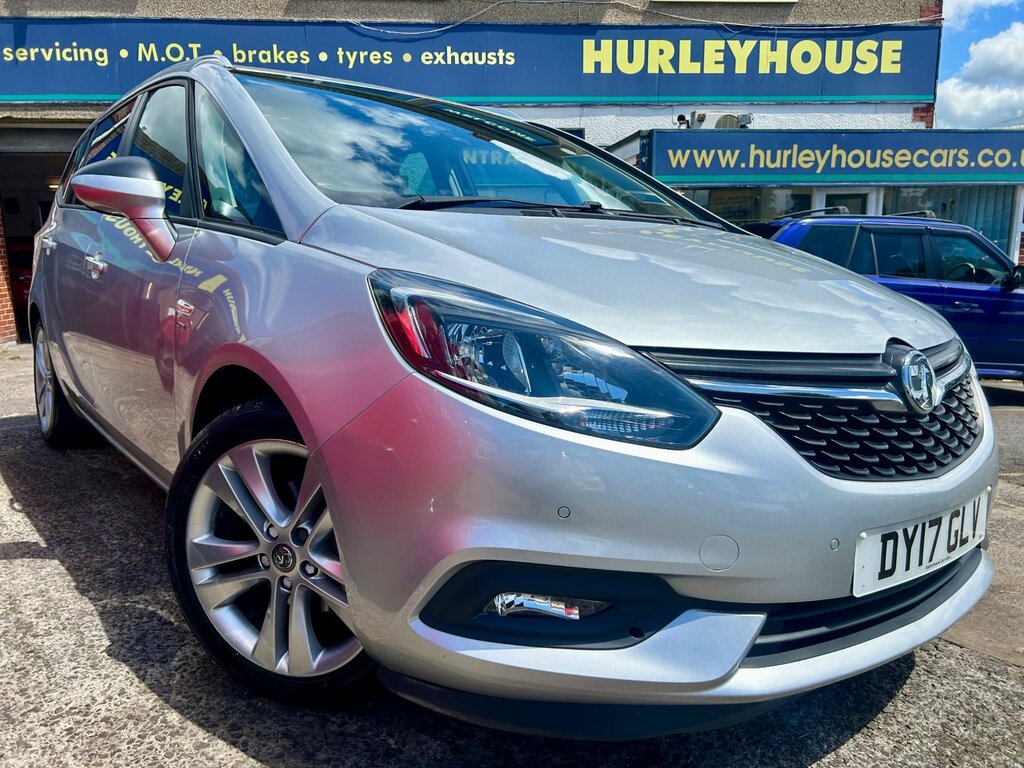 Vauxhall Zafira Tourer 1.4I Turbo Sri Mpv Euro 6 140 P Silver