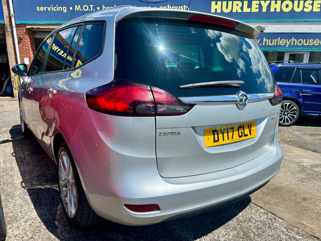 Vauxhall Zafira Tourer 1.4I Turbo Sri Mpv Euro 6 140 P Silver #4