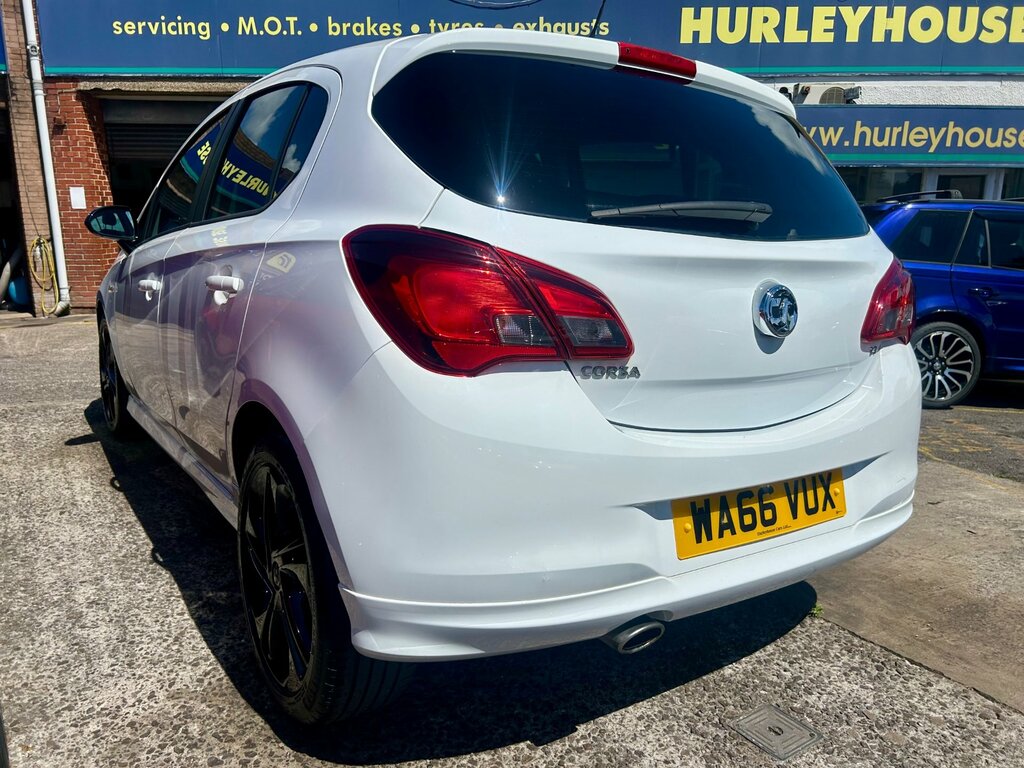 Vauxhall Corsa 1.4I Ecoflex Limited Edition Hatchback WA66VUX White #4