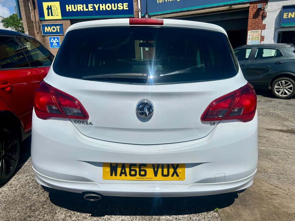 Vauxhall Corsa 1.4I Ecoflex Limited Edition Hatchback WA66VUX White #6