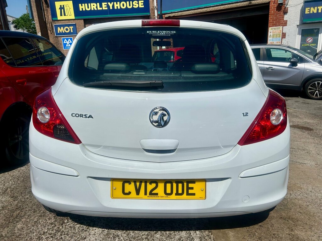 Vauxhall Corsa 1.2 16V Active Hatchback Euro 5 CV12ODE White #6