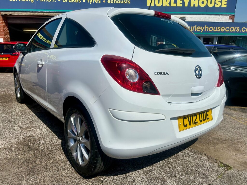 Vauxhall Corsa 1.2 16V Active Hatchback Euro 5 CV12ODE White #4