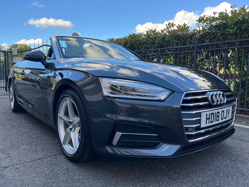 Audi A5 2.0 Tfsi Quattro S Line 249 Bhp Grey #7