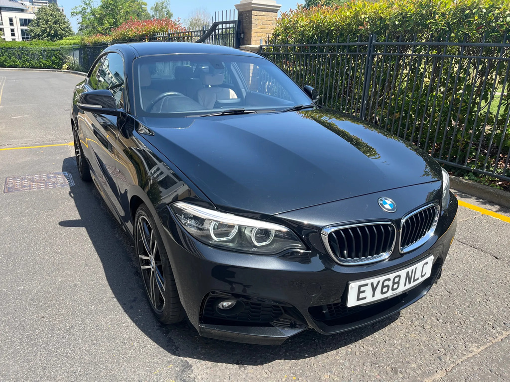 BMW 2 Series Gran Coupe 220I M Sport Coupe EY68NLC Blue #4
