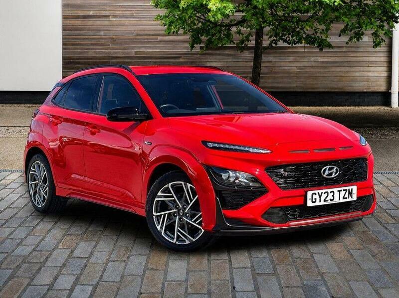 Hyundai Kona 1.0 T-gdi Mhev N Line Suv Hybrid Red