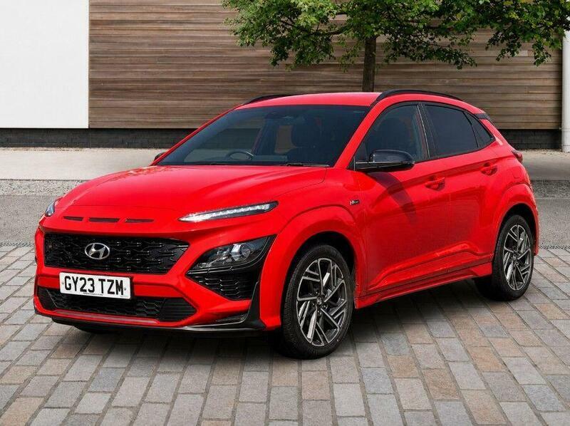 Hyundai Kona 1.0 T-gdi Mhev N Line Suv Hybrid GY23TZM Red #3
