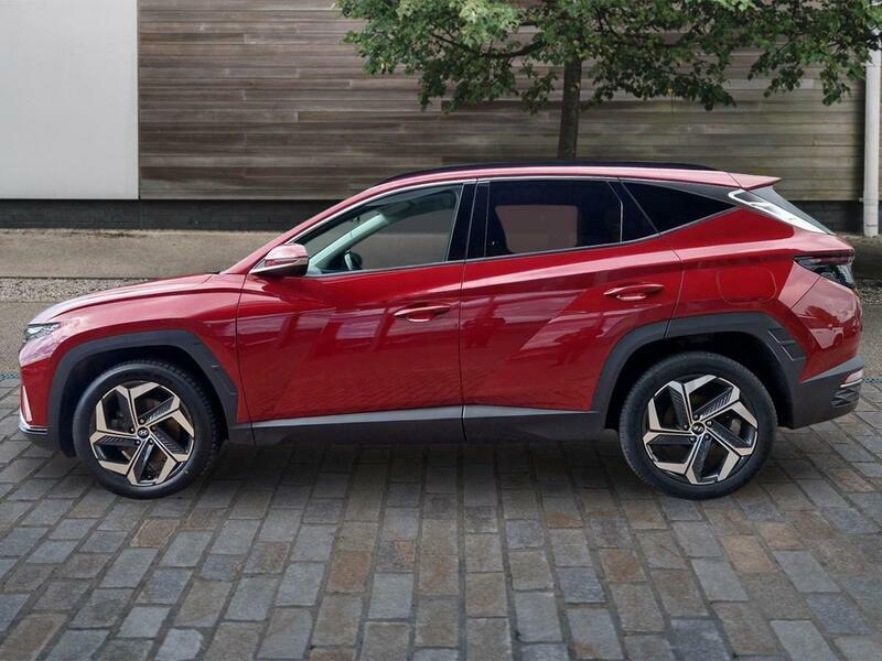 Hyundai Tucson 1.6 H T-gdi Premium Suv Hybrid Eur SL22UVH Red #5