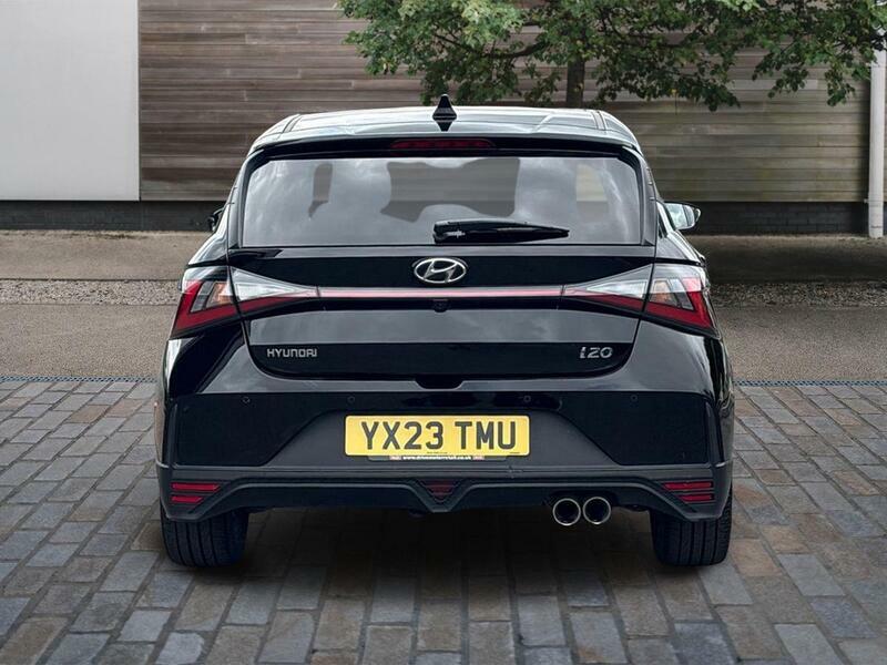 Hyundai I20 1.0 T-gdi Mhev N Line Hatchback Hybrid YX23TMU Black #6