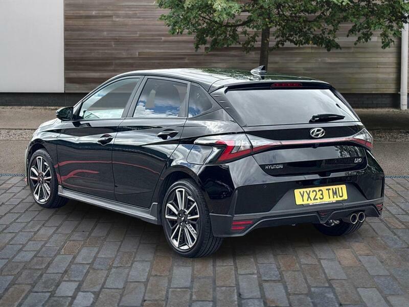 Hyundai I20 1.0 T-gdi Mhev N Line Hatchback Hybrid YX23TMU Black #5