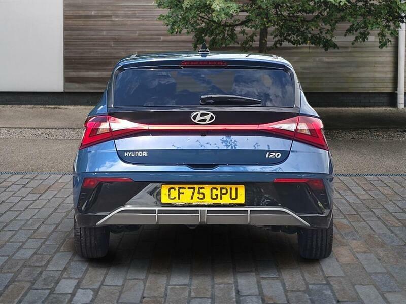Hyundai I20 1.0 T-gdi Black Line Hatchback Dct Euro CF75GPU Blue #6