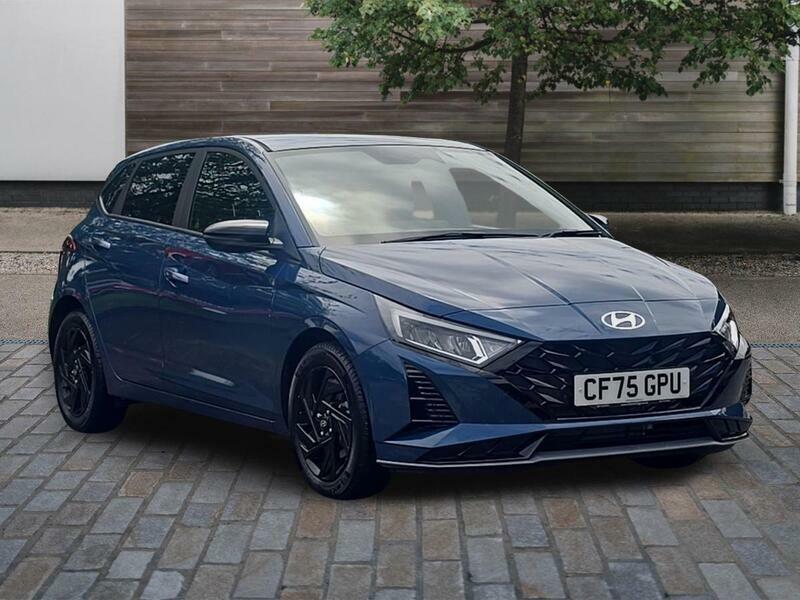 Hyundai I20 1.0 T-gdi Black Line Hatchback Dct Euro Blue