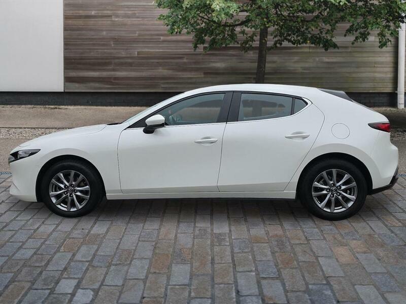 Mazda 3 2.5 E-skyactiv-g Mhev Centre-line Hatchback Pe LS25WWJ White #6